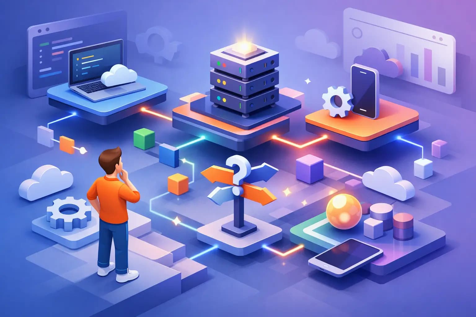 Como escolher stack tecnológica sem travar
