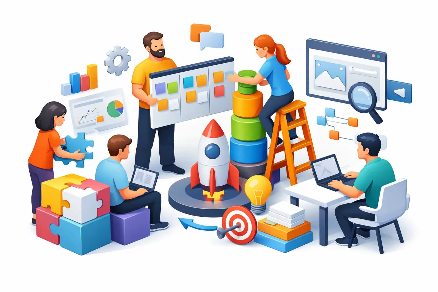Como montar equipe de produto sem travar