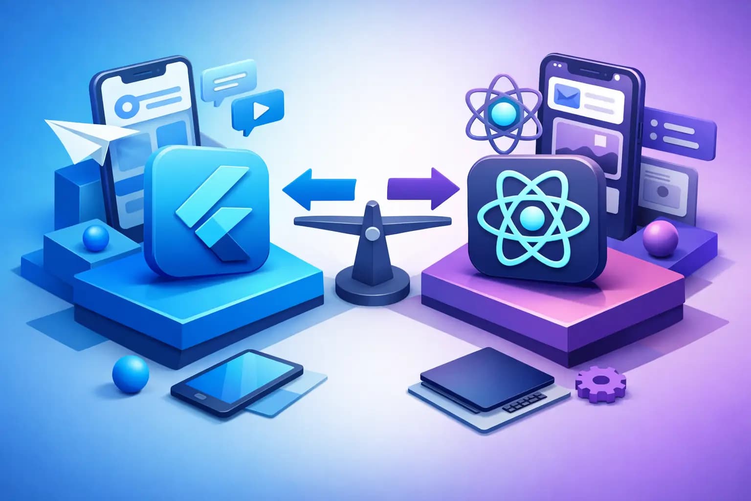 Flutter ou React Native: qual faz sentido?